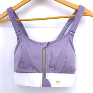 SHEFIT M Ultimate High Impact Sports Bra Victorious Purple NWOT Sold Out